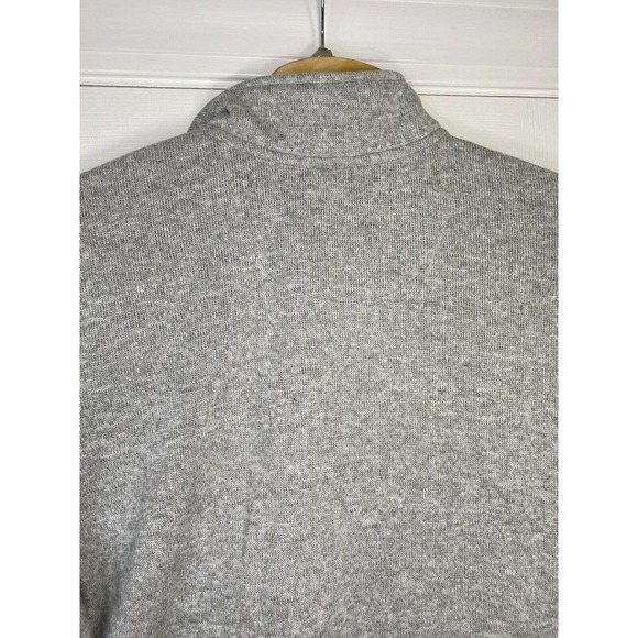 Eddie Bauer Mens Radiator 1/4 Zip Pullover Fleece Jacket Size 2XL Grey - Picture 9 of 9